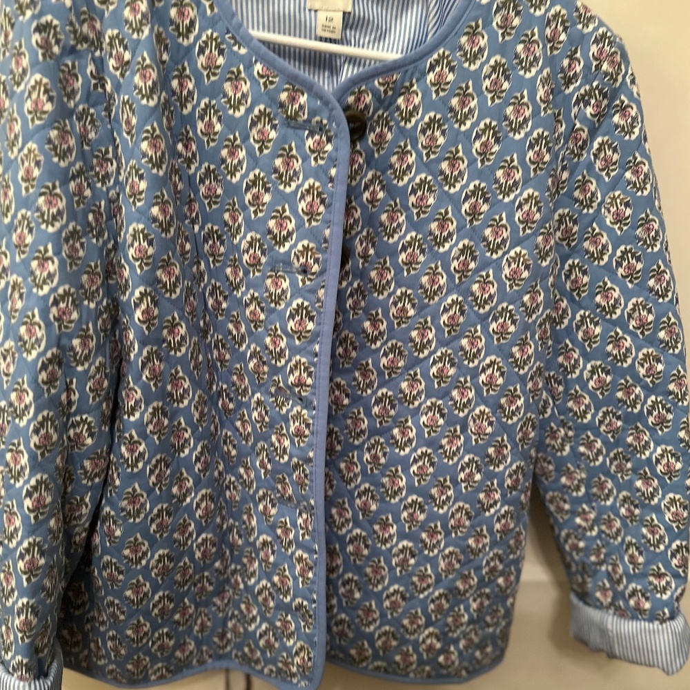 jcrew factory quilted coat